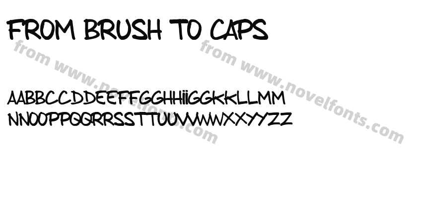 from brush to capsPreview