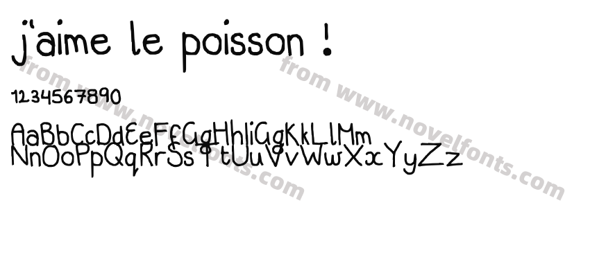 j'aime le poisson !Preview