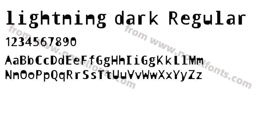 lightning dark RegularPreview