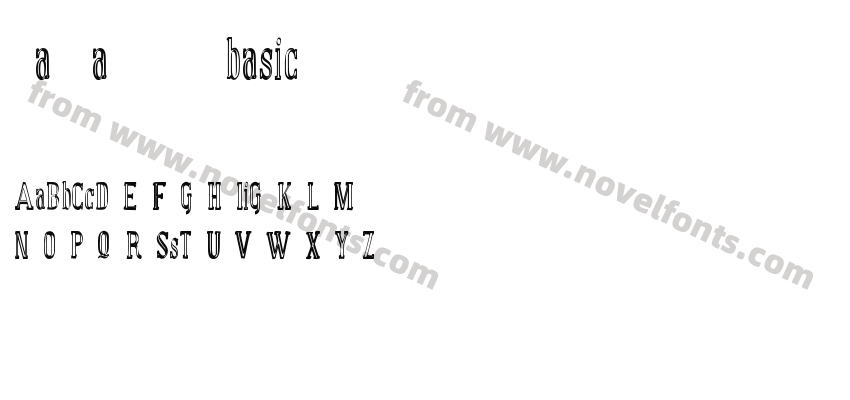 manual font basic demoPreview