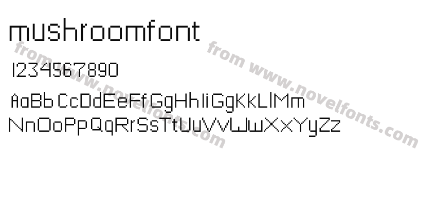 mushroomfontPreview