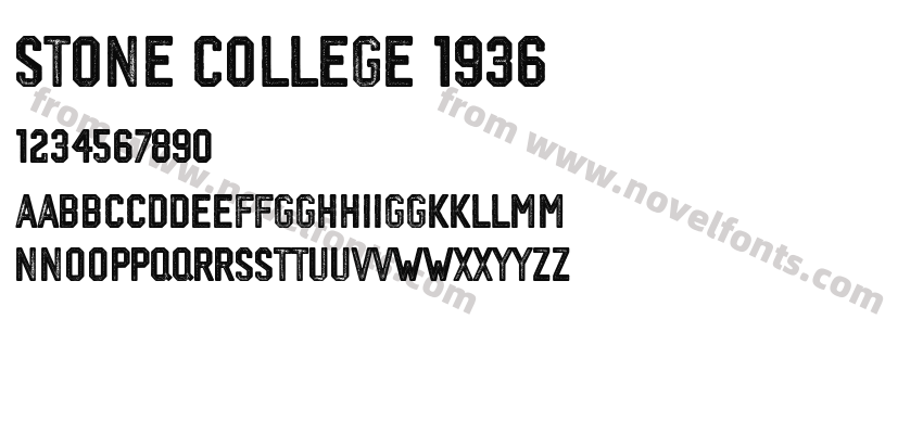 stone college 1936Preview