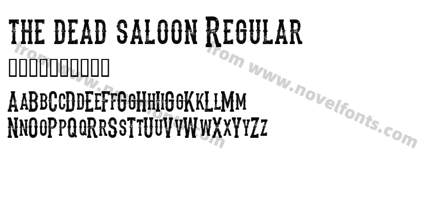 the dead saloon RegularPreview