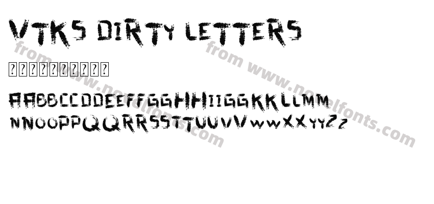 vtks dirty lettersPreview