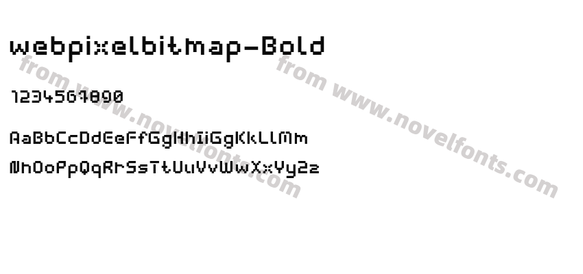 webpixelbitmap BoldPreview