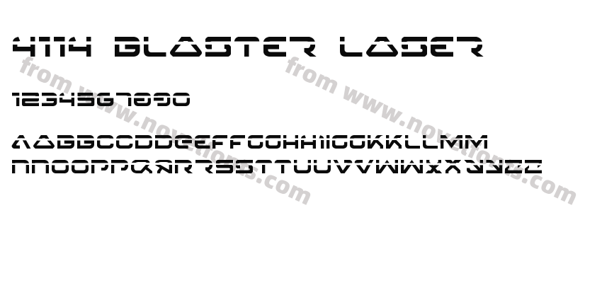 4114 Blaster LaserPreview