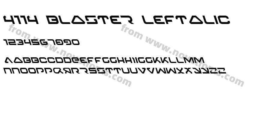 4114 Blaster LeftalicPreview