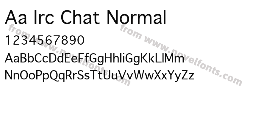 Aa Irc Chat NormalPreview