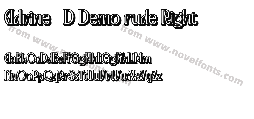 Advine 3D Demo rude RightPreview