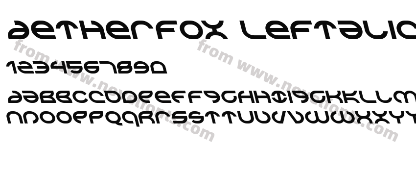 Aetherfox LeftalicPreview