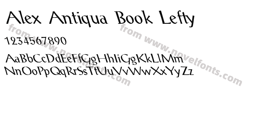 Alex Antiqua Book LeftyPreview