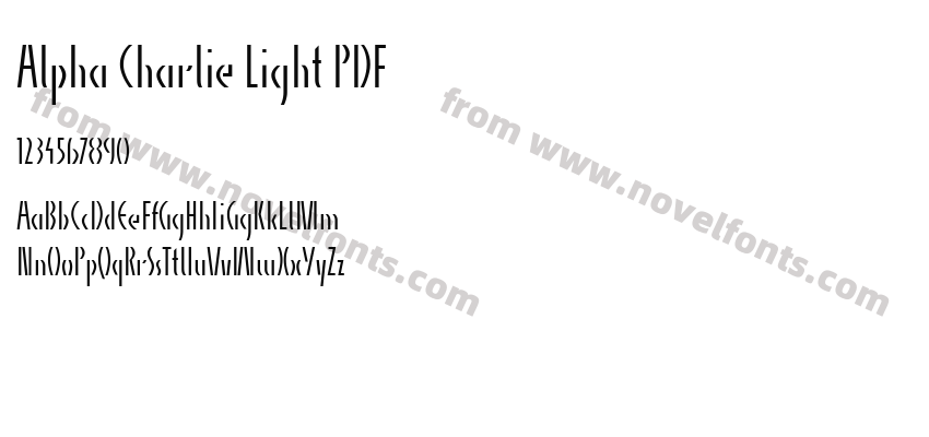 Alpha Charlie Light PDFPreview