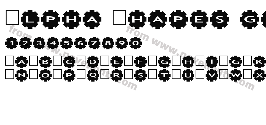 Alpha Shapes gearsPreview