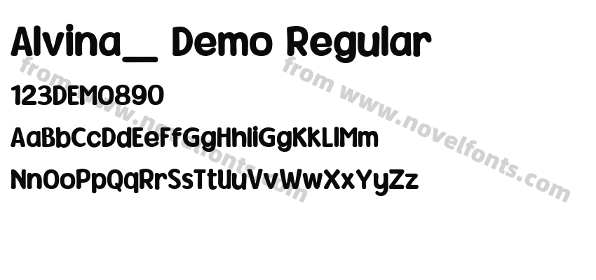 Alvina_ Demo RegularPreview