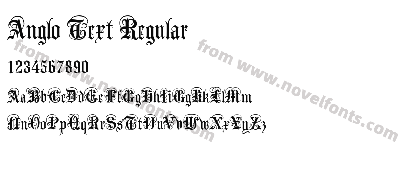 Anglo Text RegularPreview