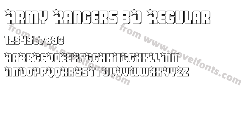 Army Rangers 3D RegularPreview