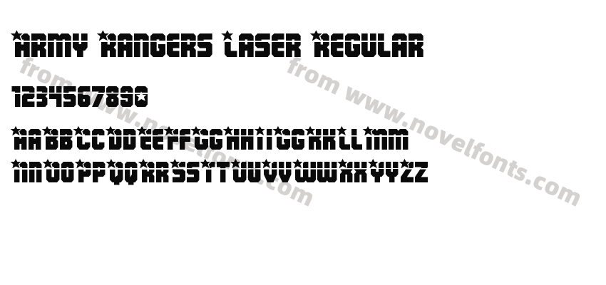 Army Rangers Laser RegularPreview