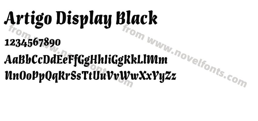 Artigo Display BlackPreview