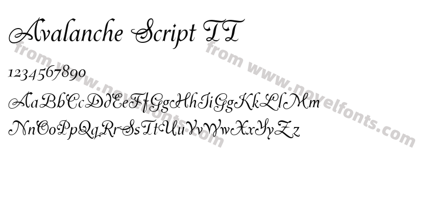 Avalanche Script TTPreview