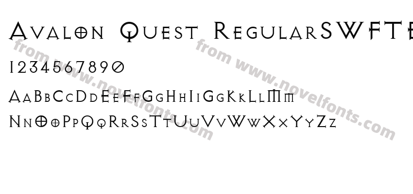 Avalon Quest RegularSWFTEPreview