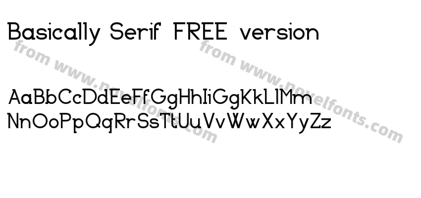 Basically Serif_FREE-versionPreview