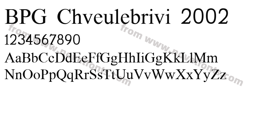 BPG Chveulebrivi 2002Preview