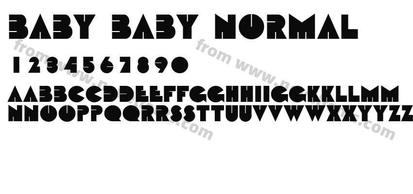 Baby baby NormalPreview