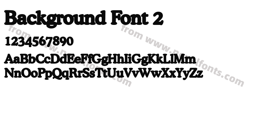 Background Font 2Preview