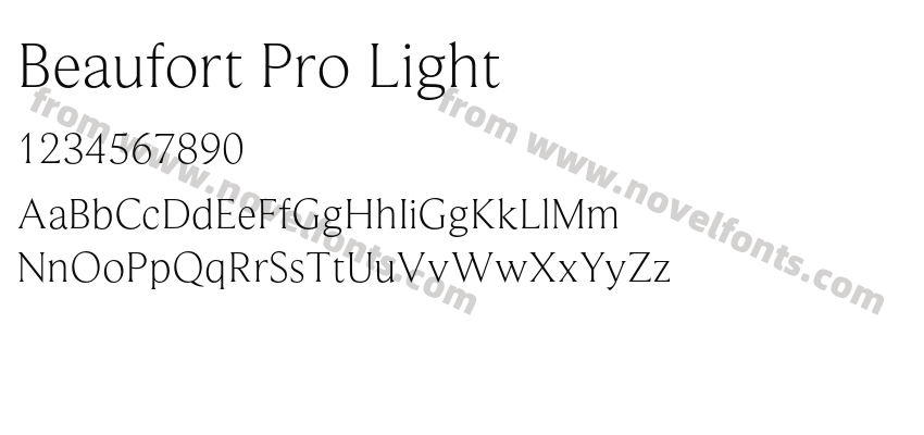 Beaufort Pro LightPreview