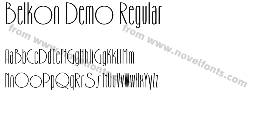 Belkon Demo RegularPreview
