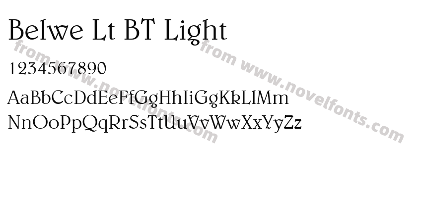 Belwe Lt BT LightPreview