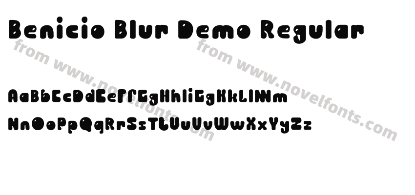 Benicio Blur Demo RegularPreview