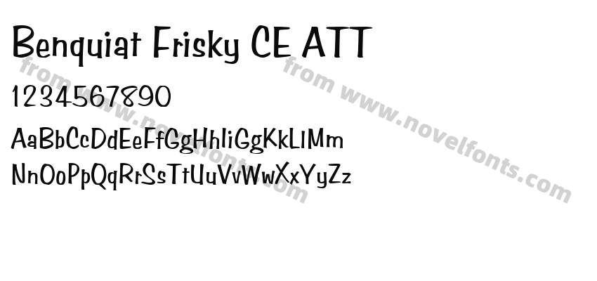 Benquiat Frisky CE ATTPreview