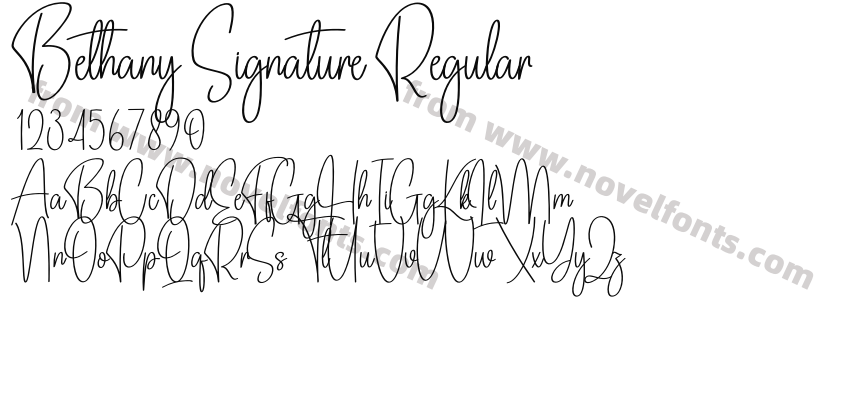 Bethany Signature RegularPreview