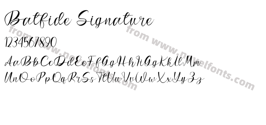 Batfide SignaturePreview