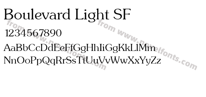 Boulevard Light SFPreview