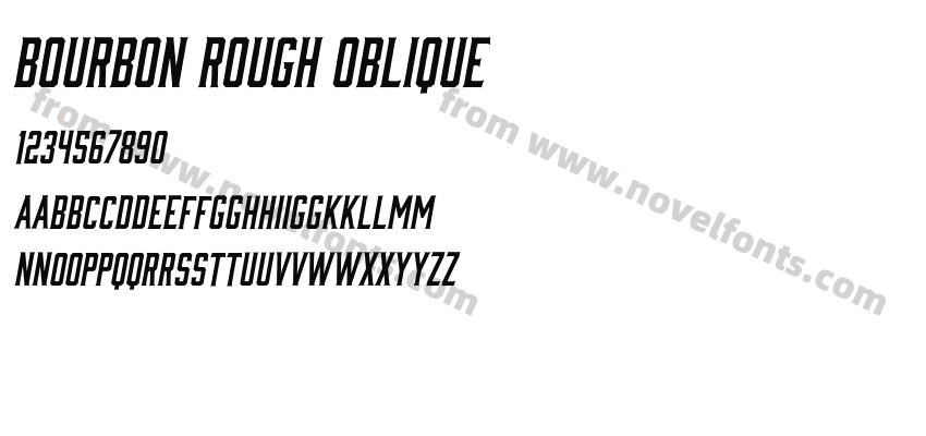 Bourbon Rough ObliquePreview