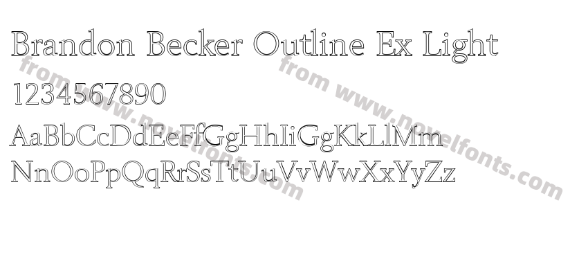 Brandon Becker Outline Ex LightPreview