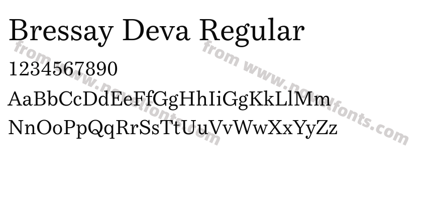 Bressay Deva RegularPreview