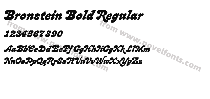 Bronstein Bold RegularPreview