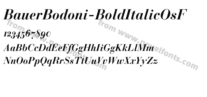 BauerBodoni-BoldItalicOsFPreview