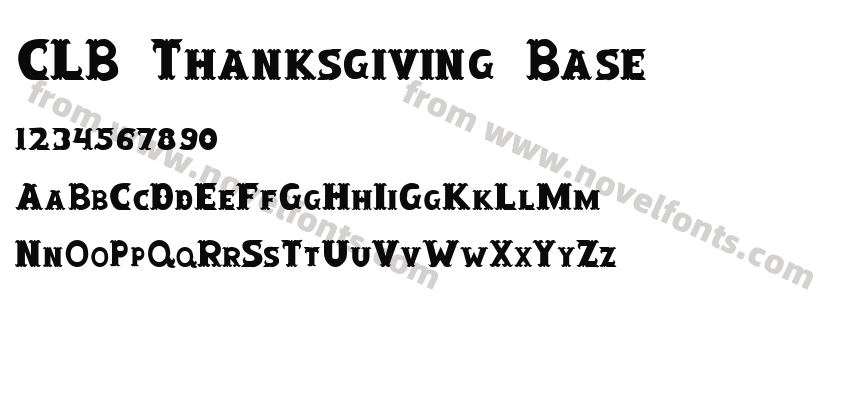 CLB Thanksgiving BasePreview