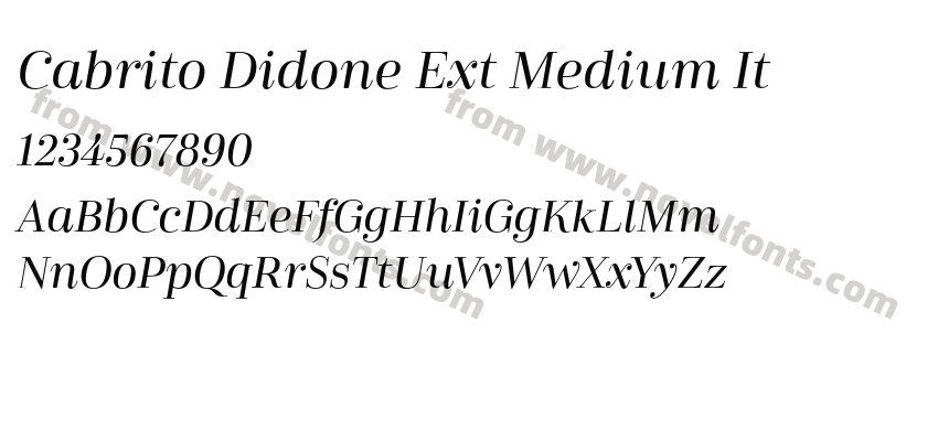 Cabrito Didone Ext Medium ItPreview