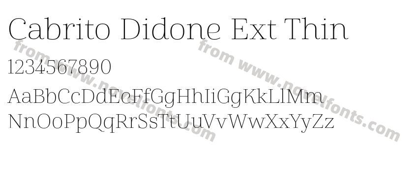 Cabrito Didone Ext ThinPreview