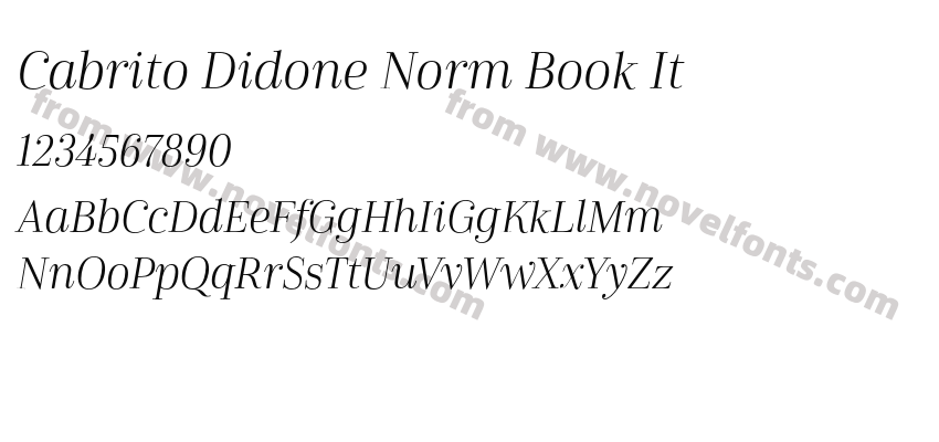 Cabrito Didone Norm Book ItPreview