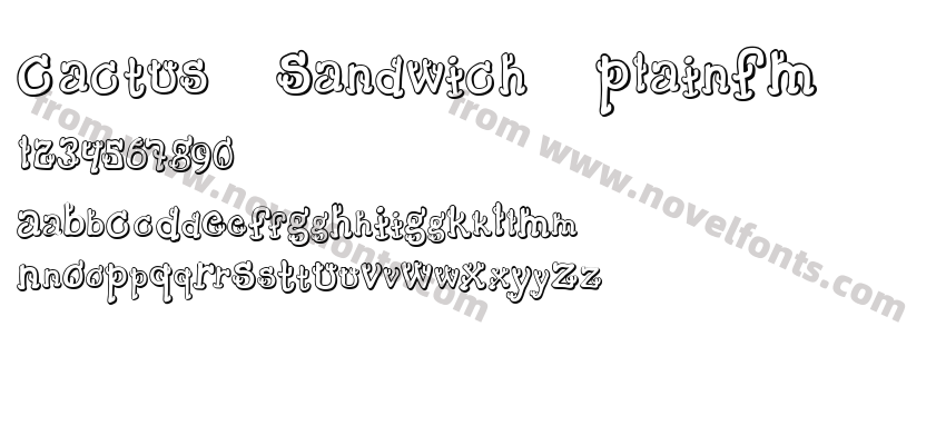 Cactus Sandwich PlainFMPreview