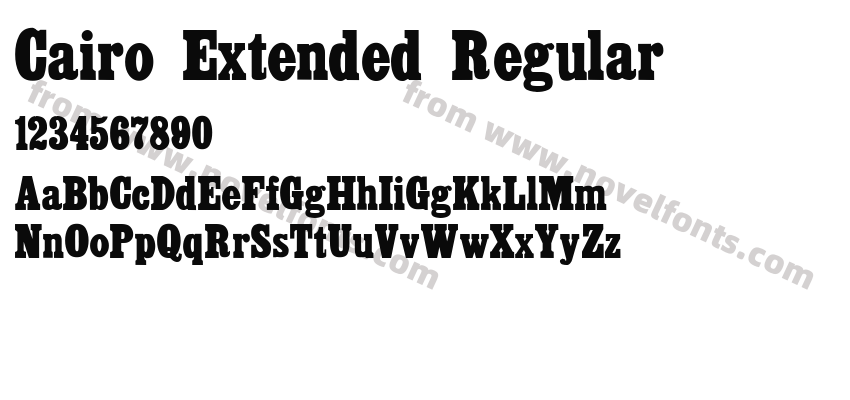 CairoExtended RegularPreview