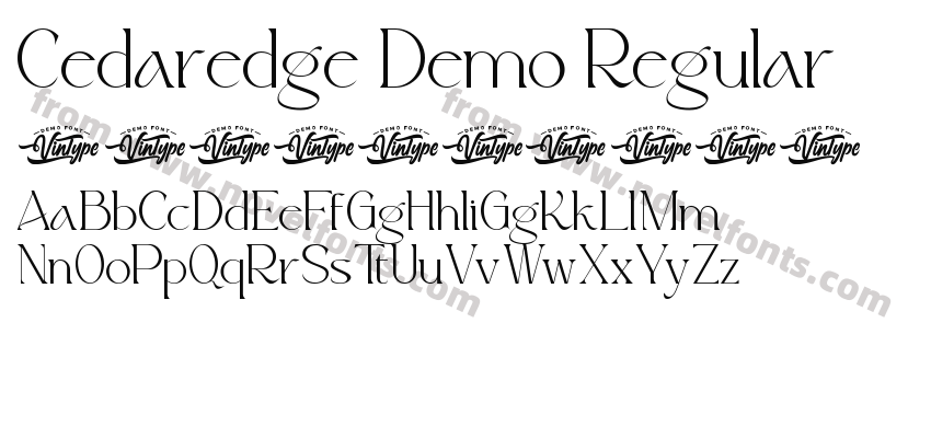 Cedaredge Demo RegularPreview