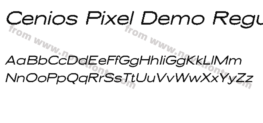 Cenios Pixel Demo RegularPreview
