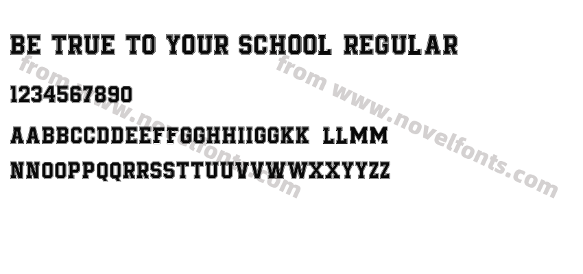 Be True To Your School RegularPreview